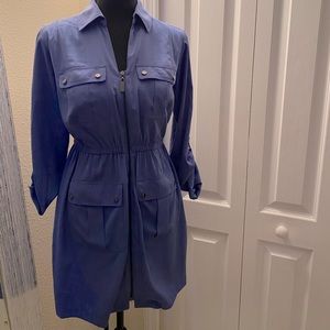 Alfani Petite Front Zip dress